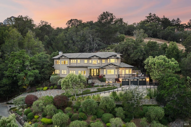 30 Sandy Ln, Mill Valley, CA 94941 - rear view of property featuring stucco siding