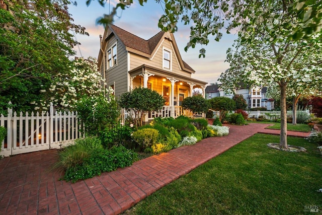 406 Franklin St, Napa, CA 94559 - view of front of home featuring a porch and a shingled roof