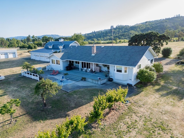 1961 Foothill Dr, Redwood Valley, CA 95470 - view from above of property