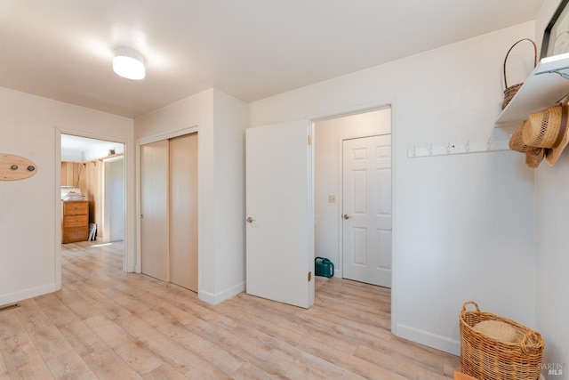 1961 Foothill Dr, Redwood Valley, CA 95470 - spare room with light wood-type flooring and baseboards