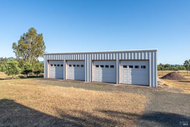 1961 Foothill Dr, Redwood Valley, CA 95470 - view of detached garage