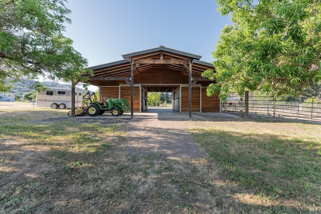 1961 Foothill Dr, Redwood Valley, CA 95470 - rear view of house featuring an exterior structure and an outbuilding