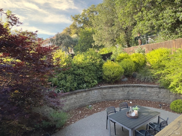 260 Geysers Rd, Cloverdale, CA 95425 - fenced backyard featuring a patio area and outdoor dining space