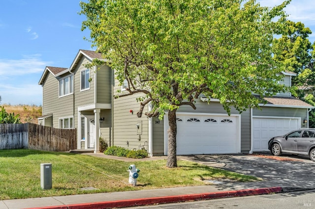 247 Clearpointe Dr, Vallejo, CA 94591 - view of front of home with driveway and a shingled roof