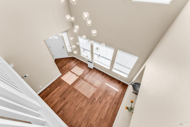 247 Clearpointe Dr, Vallejo, CA 94591 - foyer entrance with wood finished floors and baseboards