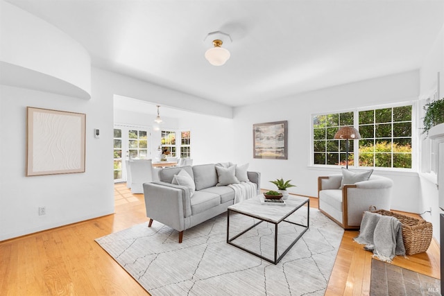 1186 E Ave, Napa, CA 94559 - living room featuring light wood finished floors and baseboards