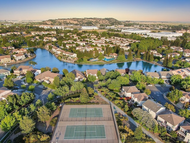 712 Tahoe Ct, Fairfield, CA 94534 - aerial perspective of suburban area with a nearby body of water