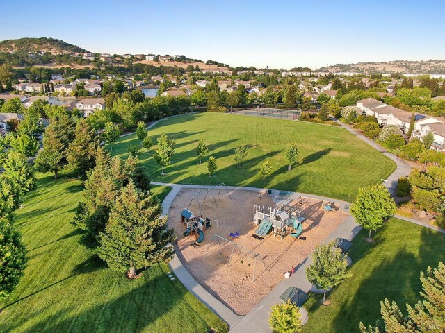 712 Tahoe Ct, Fairfield, CA 94534 - aerial perspective of suburban area