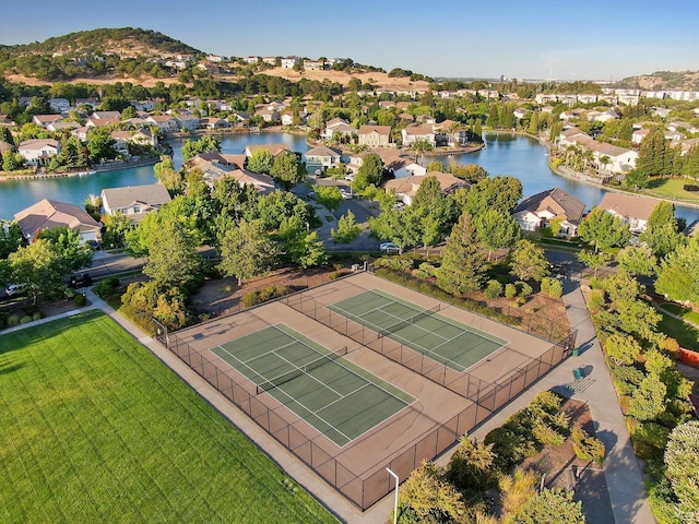 712 Tahoe Ct, Fairfield, CA 94534 - aerial perspective of suburban area featuring a nearby body of water