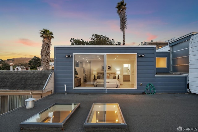 56 Aztec St, San Francisco, CA 94110 - rear view of property featuring an outdoor fire pit