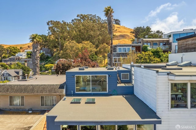56 Aztec St, San Francisco, CA 94110 - back of property featuring a mountain view