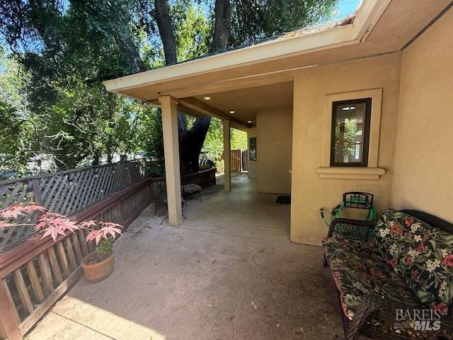 350 N Barnes St, Ukiah, CA 95482 - view of patio