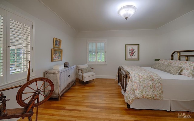 3850 Montecito Ave, Santa Rosa, CA 95404 - bedroom featuring light wood-style floors and baseboards