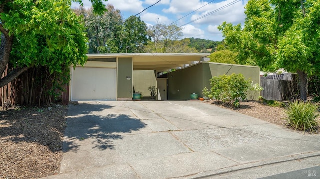2235 Juniperberry Dr, San Rafael, CA 94903 - garage with concrete driveway