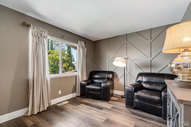 4260 Plass Dr, Napa, CA 94558 - sitting room featuring wood finished floors and baseboards