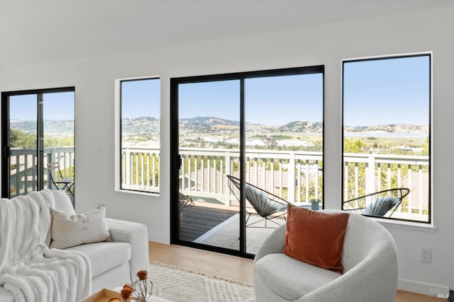 34 Laurel Dr, Corte Madera, CA 94925 - sunroom / solarium featuring a mountain view