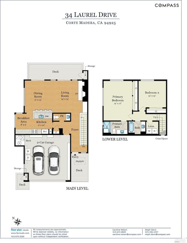 34 Laurel Dr, Corte Madera, CA 94925 - room layout