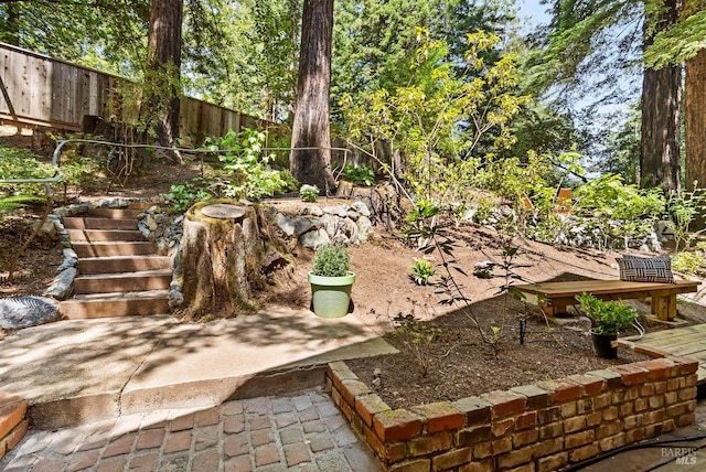 192 Carson Rd, Woodacre, CA 94973 - view of yard with stairway