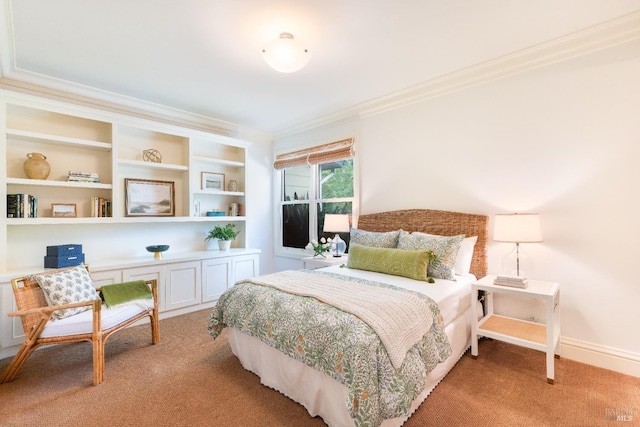 1330 Pine St, Saint Helena, CA 94574 - bedroom featuring ornamental molding and light carpet