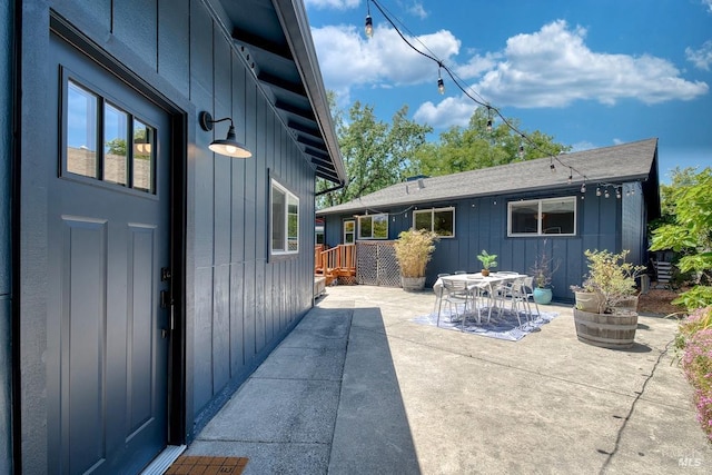 3051 Edison St, Graton, CA 95444 - view of patio featuring outdoor dining space