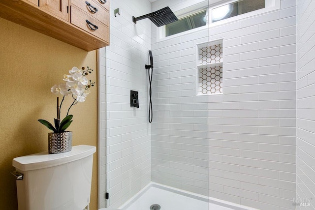 3051 Edison St, Graton, CA 95444 - full bath featuring a tile shower and toilet