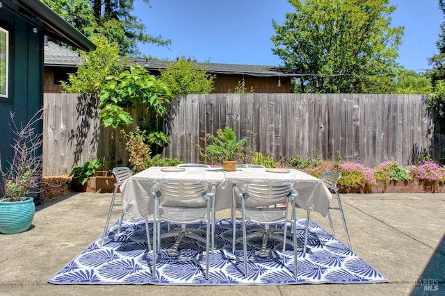 3051 Edison St, Graton, CA 95444 - view of patio with outdoor dining area