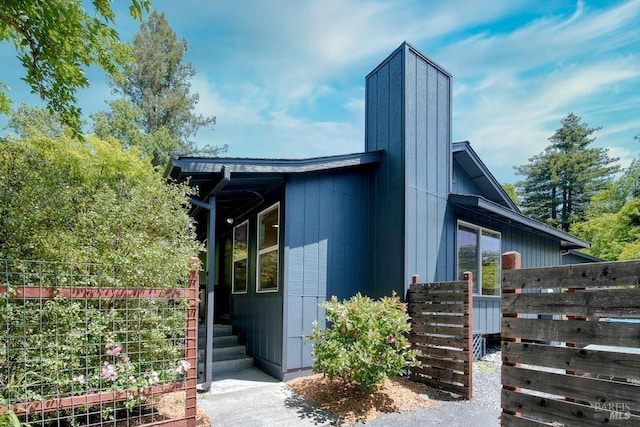 3051 Edison St, Graton, CA 95444 - view of front facade featuring a chimney