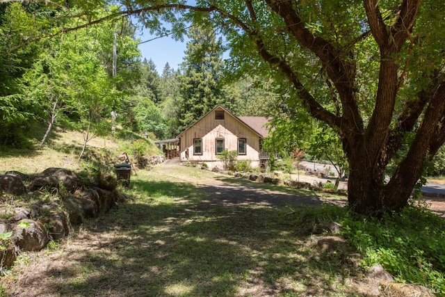 10520 Hwy 116, Forestville, CA 95436 - view of green lawn with a forest view