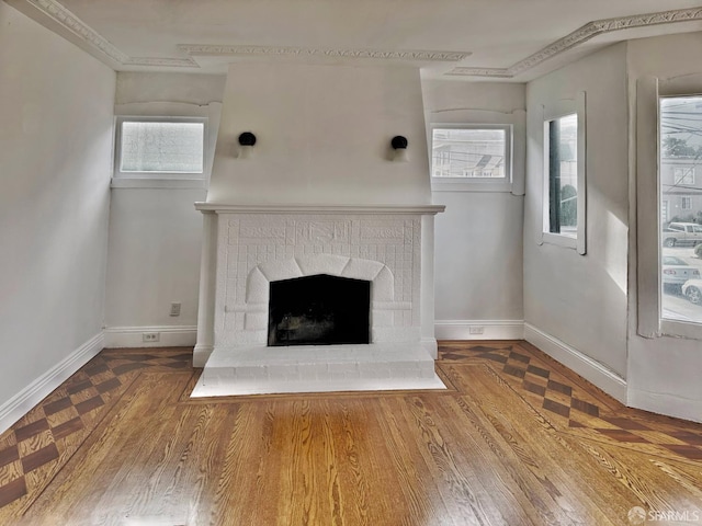 108 Naglee Ave, San Francisco, CA 94112 - unfurnished living room with baseboards, wood finished floors, and healthy amount of natural light