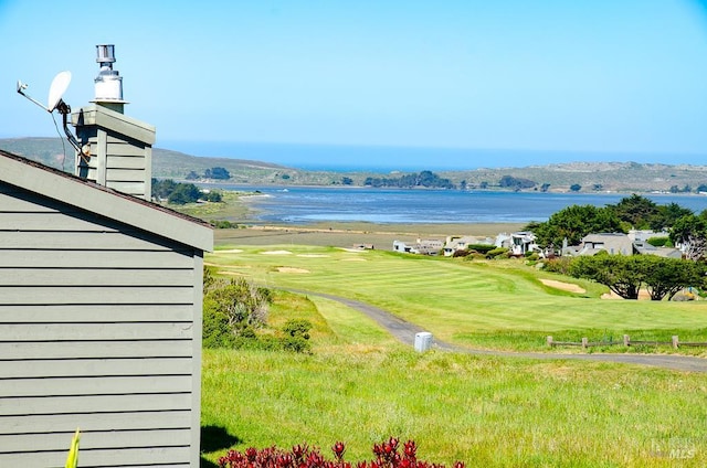 21199 Hummingbird Ct, Bodega Bay, CA 94923 - water view featuring a golf course