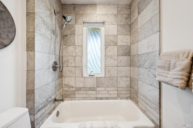 490 S Eliseo Dr, Greenbrae, CA 94904 - full bath featuring toilet,  shower combination, and healthy amount of natural light