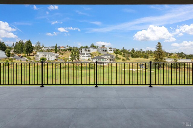 3704 Llyn Glaslyn Pl, Santa Rosa, CA 95403 - view of patio with a residential view