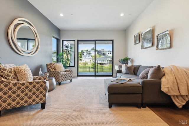 3704 Llyn Glaslyn Pl, Santa Rosa, CA 95403 - living area with recessed lighting