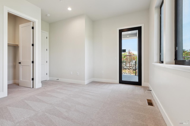3704 Llyn Glaslyn Pl, Santa Rosa, CA 95403 - unfurnished room with light carpet, healthy amount of natural light, recessed lighting, and baseboards