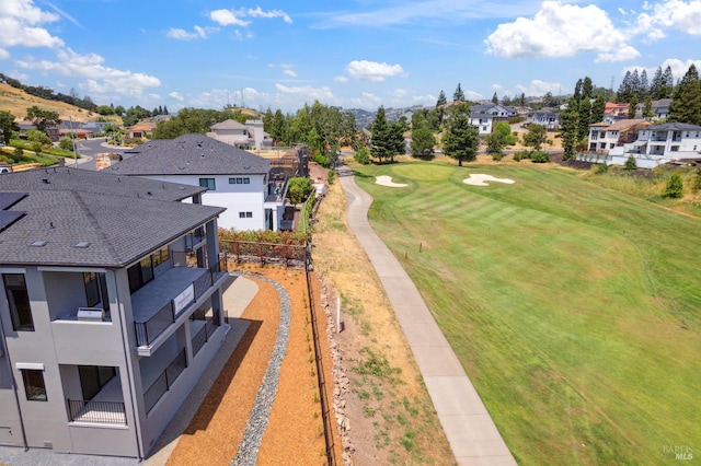 3704 Llyn Glaslyn Pl, Santa Rosa, CA 95403 - aerial view of residential area with a local golf course