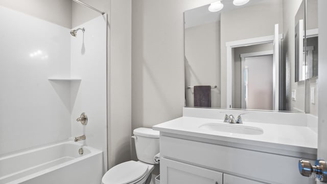 1212 Del Rancho Way, Petaluma, CA 94954 - full bath with vanity, shower / bath combination, and toilet