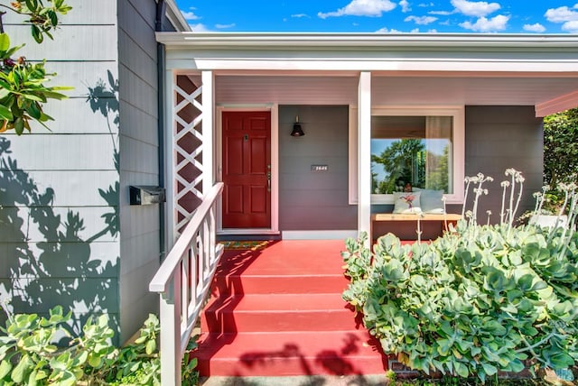 1645 Georgia St, Napa, CA 94559 - view of exterior entry featuring a porch