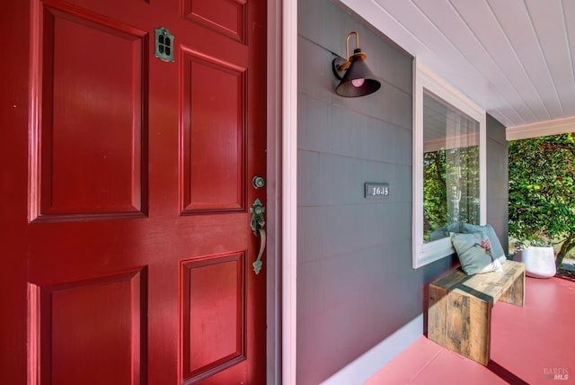 1645 Georgia St, Napa, CA 94559 - property entrance featuring a porch