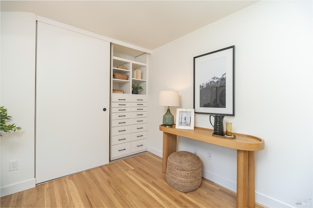 522 Blackstone Dr, San Rafael, CA 94903 - home office featuring light wood finished floors and baseboards