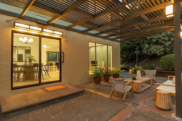 522 Blackstone Dr, San Rafael, CA 94903 - view of patio / terrace featuring a pergola and outdoor dining area