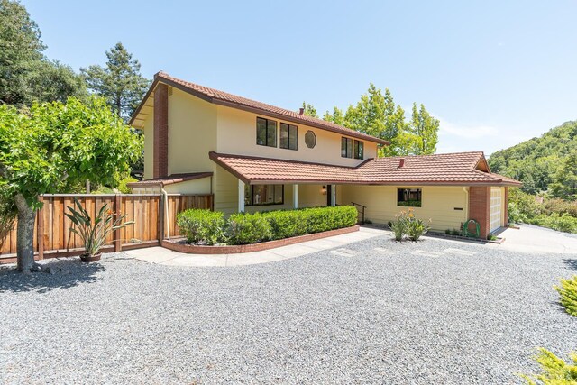 522 Blackstone Dr, San Rafael, CA 94903 - mediterranean / spanish-style house featuring a tiled roof