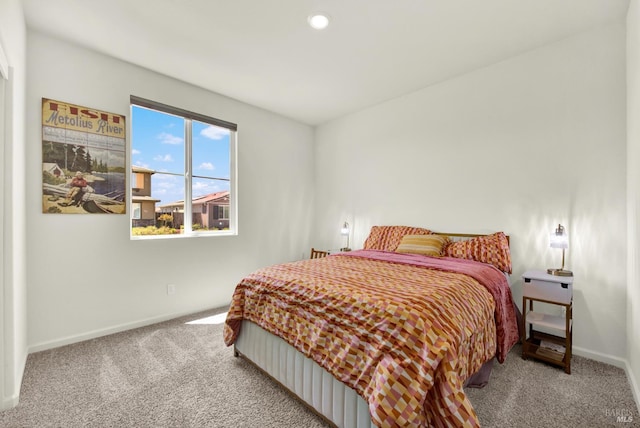 544 Oakham Dr, Vacaville, CA 95687 - bedroom featuring carpet flooring, baseboards, and recessed lighting