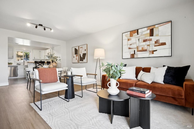 1259 Royal Oak Ter Unit A, Novato, CA 94947 - living area with wood finished floors