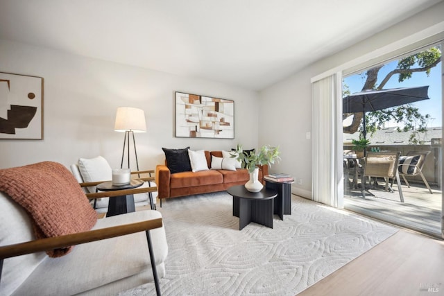 1259 Royal Oak Ter Unit A, Novato, CA 94947 - living area with light wood finished floors
