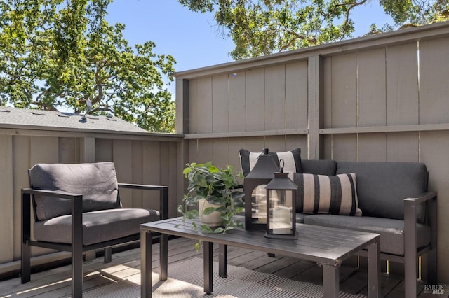 1259 Royal Oak Ter Unit A, Novato, CA 94947 - view of deck