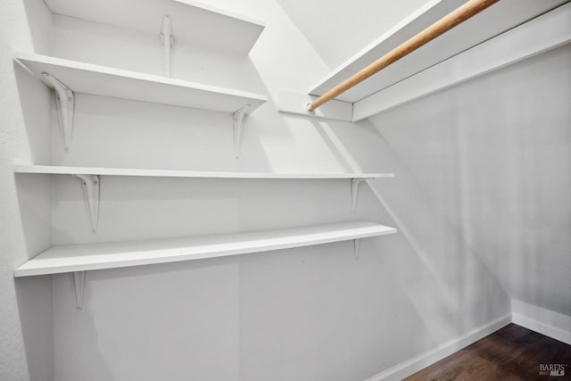 1259 Royal Oak Ter Unit A, Novato, CA 94947 - walk in closet featuring dark wood-style floors