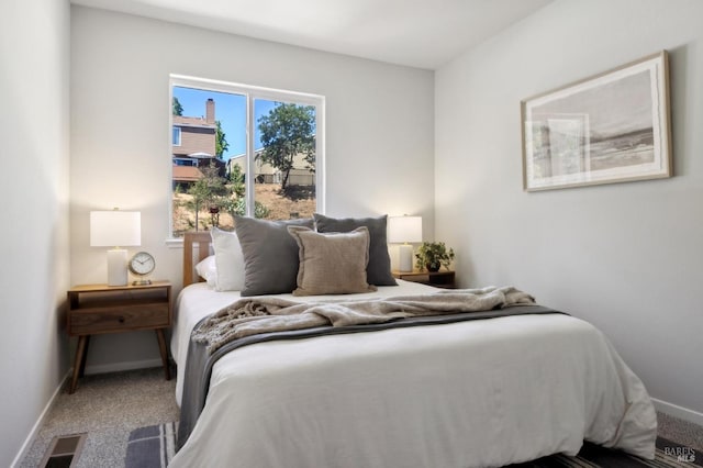 1259 Royal Oak Ter Unit A, Novato, CA 94947 - carpeted bedroom with baseboards