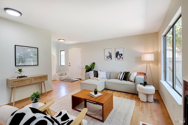 52 Margarita Ter, Novato, CA 94947 - living room with light wood finished floors