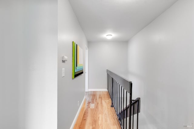 118 Summerwood Pl, Concord, CA 94518 - hallway featuring an upstairs landing, light wood-type flooring, and baseboards