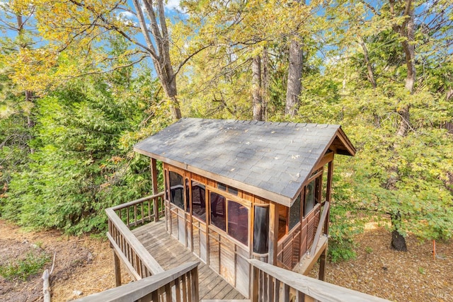 19828 Greenview Dr, Twain Harte, CA 95383 - view of wooden deck